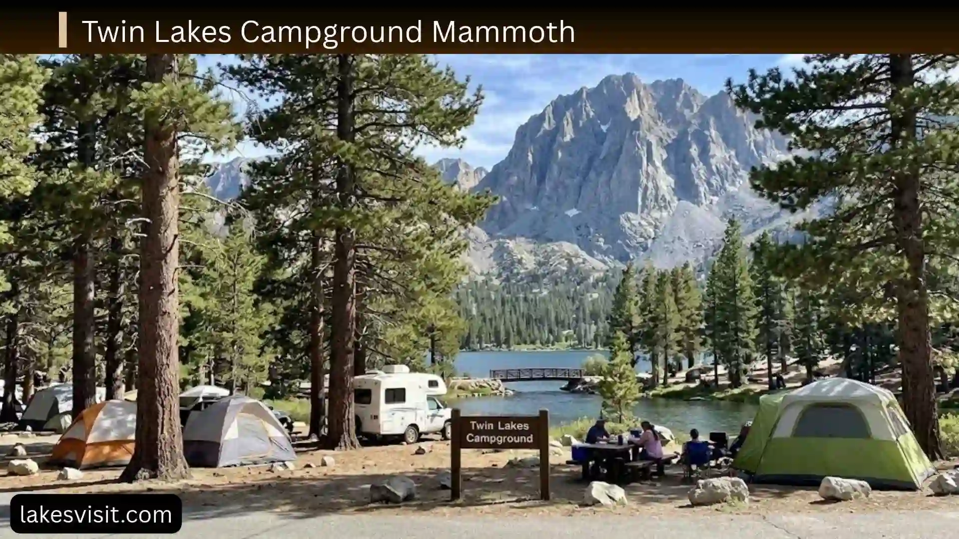 Twin Lakes Campground Mammoth